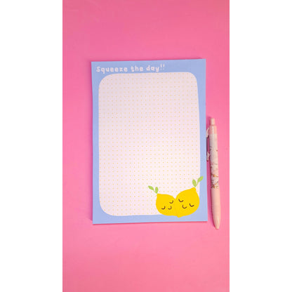 A5 Squeeze The Day Notepad