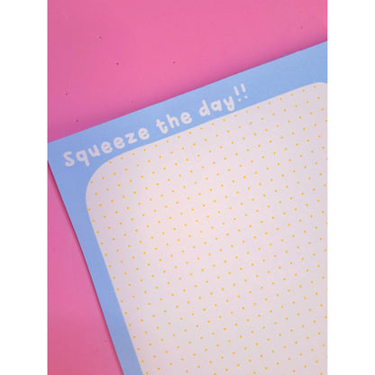 A5 Squeeze The Day Notepad