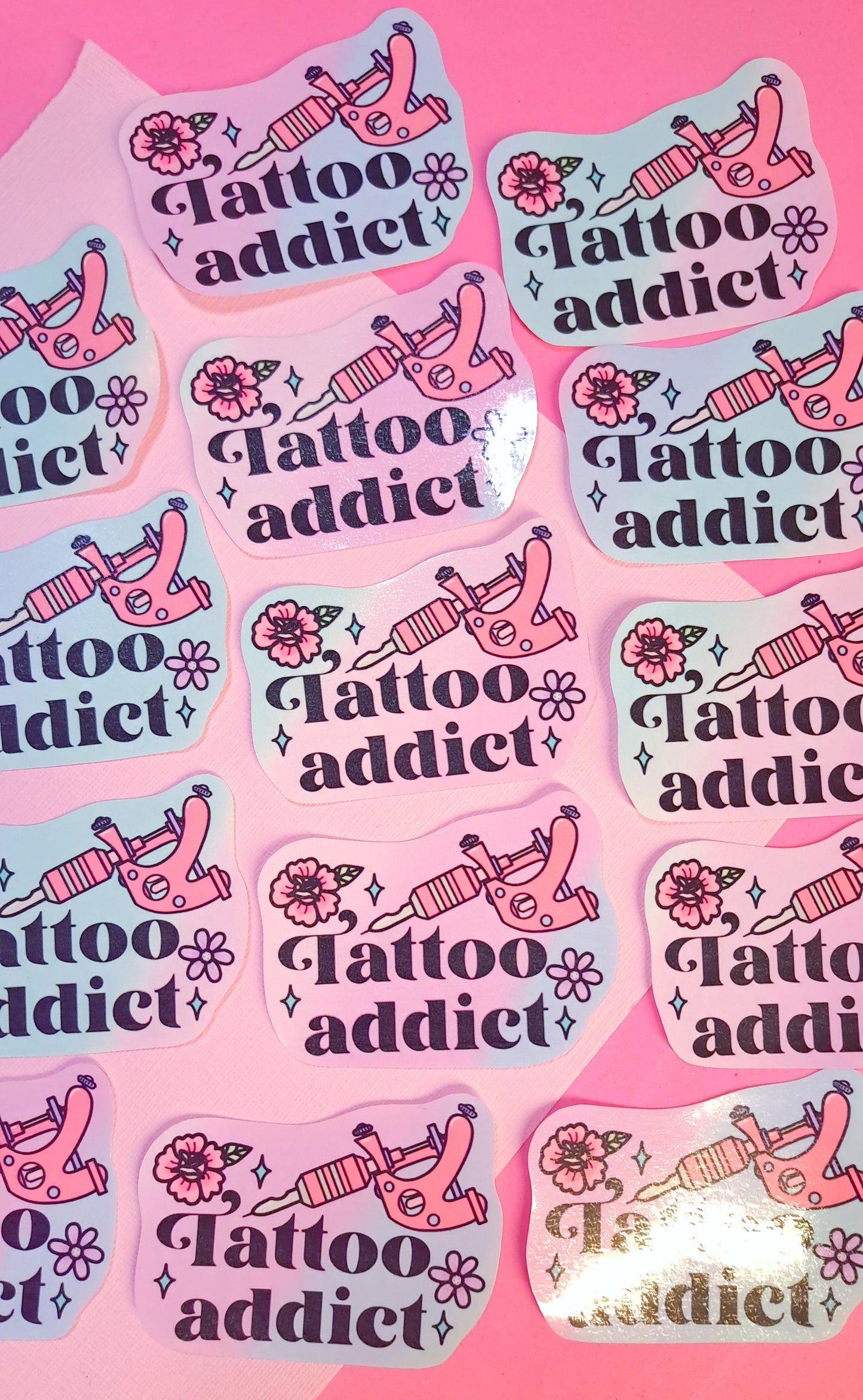 Tattoo Addict Sticker
