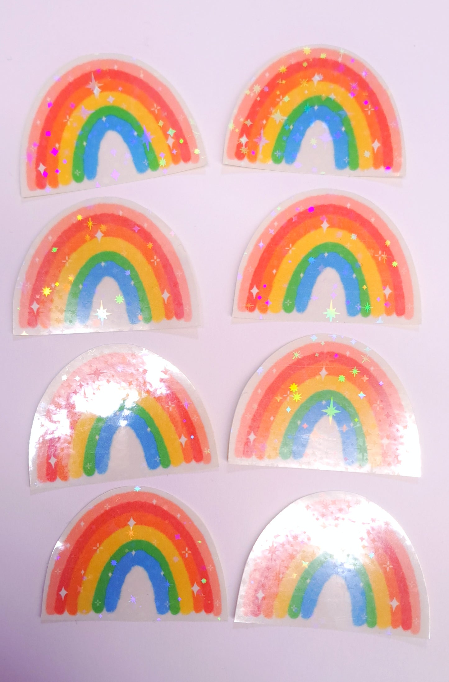 Glitter Rainbow Sticker