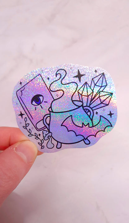 Witchy Holo Sticker