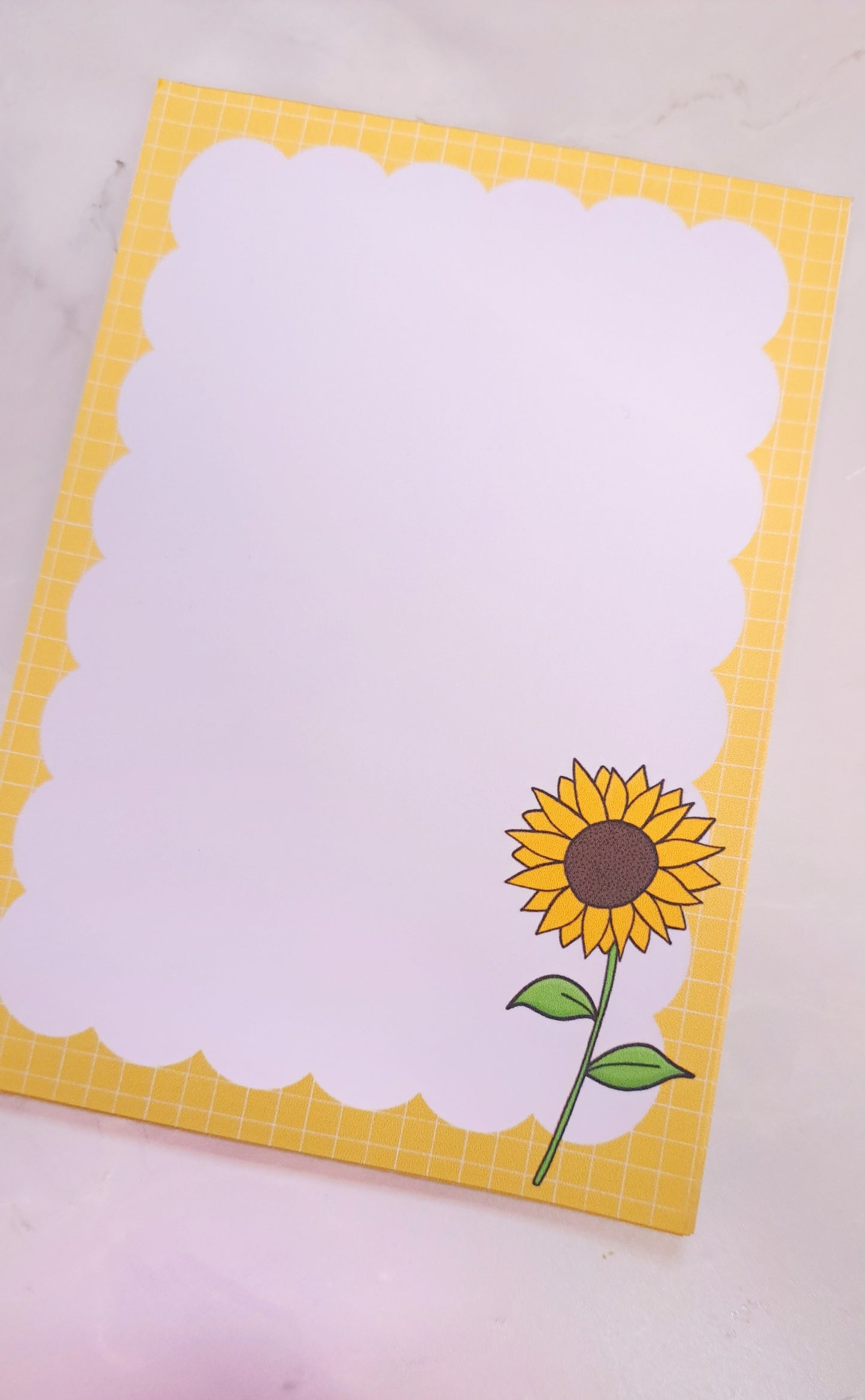 Sunflower Notepad A6