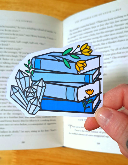 Book Stack Sticker