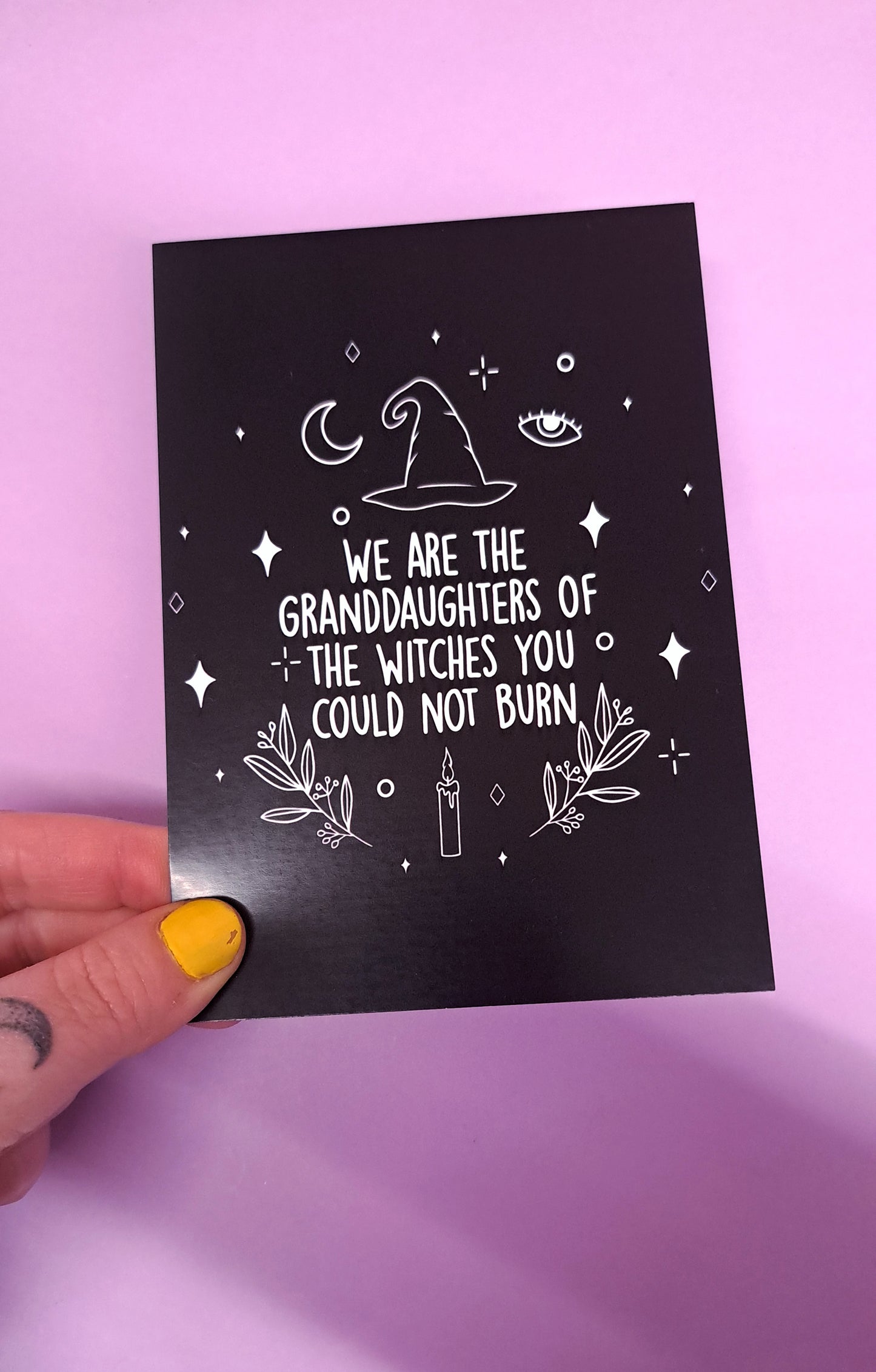 Witch Postcard Print