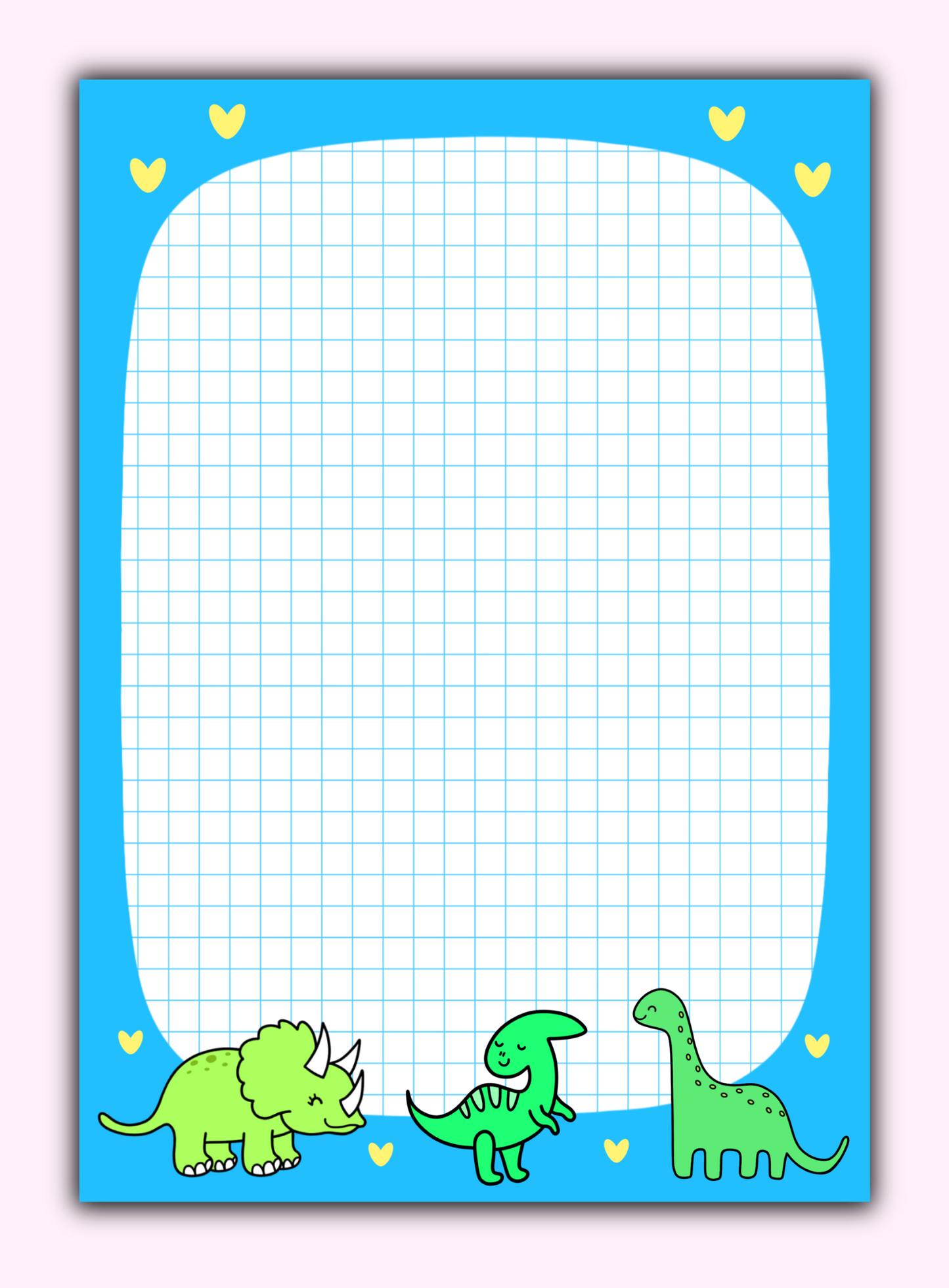 Dinosaur A5 notepad